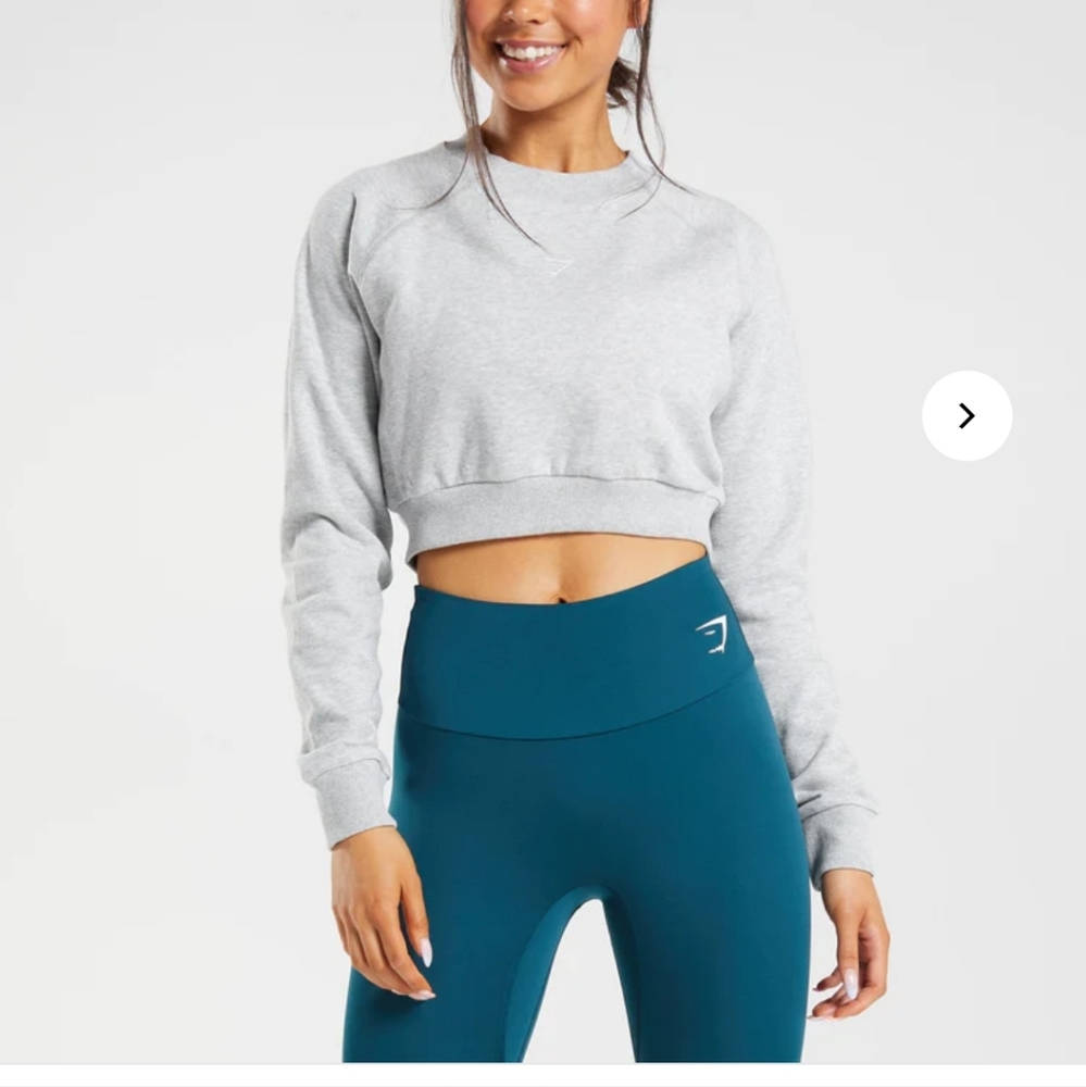 Gymshark training cropped sweater